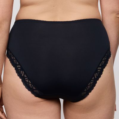 PrimaDonna Salerno Full Brief Midnight Blue Lace decorated full briefs to match with your Salerno bra. M/40 - 5XL/52 0563531-NAT