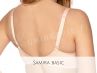 Gaia Lingerie Samira Soft Bra Beige-thumb Underwired, soft cup bra with side support 70-105, D-L BS-874-BEZ