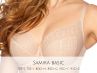 Gaia Lingerie Samira Soft Bra Beige-thumb Underwired, soft cup bra with side support 70-105, D-L BS-874-BEZ