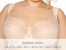 Gaia Lingerie Samira Soft Bra Beige-thumb Underwired, soft cup bra with side support 70-105, D-L BS-874-BEZ