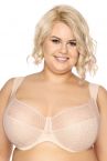 Gaia Lingerie Samira Soft Bra Beige-thumb Underwired, soft cup bra with side support 70-105, D-L BS-874-BEZ