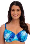 Fantasie Saunton Sands UW Full Cup Bikini Top Dazzling Blue-thumb Underwired, non-padded full cup bikini top. 70-100, D-M FS506001-DAZ