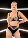 Scantilly by Curvy Kate Fallen Angel Balcony Bra Black-thumb Underwired, non-padded low balcony style bra 65-85, E-L ST-012-100-BLK