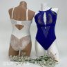 Scantilly by Curvy Kate Indulgence Lace Body Ultraviolet-thumb Nonwired lace body with adjustable straps to fit DD-HH cups S-2XL ST-010-704-ULTRAV