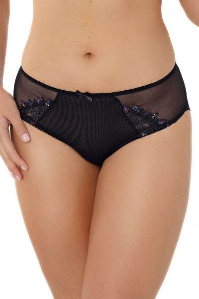 Nessa Scarlett Briefs Black  M-5XL SCA-NO-01-BLK