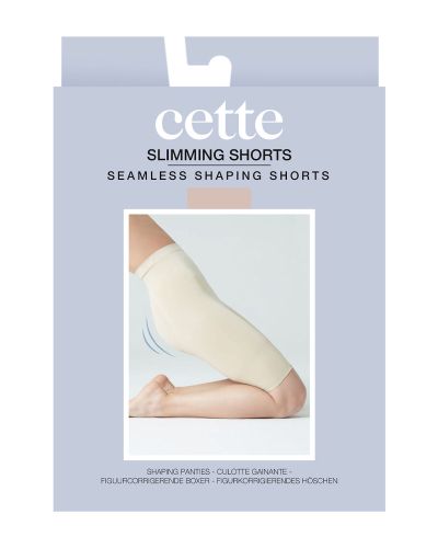 Cette Sculpt Seamless Shaping Shorts - Angel Seamless shaper shorts with normal high waist. S-4XL 545-971/Angel