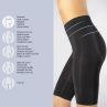 Cette Sculpt Seamless Shaping Shorts - Black-thumb Seamless shaper shorts with normal high waist. S-4XL 545-902/Black