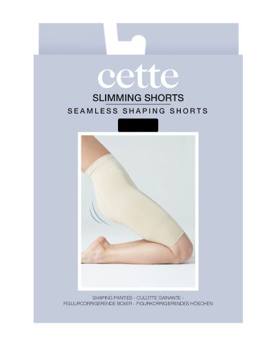 Cette Sculpt Seamless Shaping Shorts - Black Seamless shaper shorts with normal high waist. S-4XL 545-902/Black