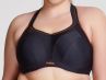 Sculptresse by Panache Sculptresse UW Non-Padded Sports Bra Black-thumb Underwired, non-padded sports bra with racerback option 75-105, D-K SCU-9441-BLK