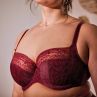 Sculptresse by Panache Chi Chi Balconnet Bra Red Animal-thumb Underwired non-padded full cup bra 75-105, D-HH 7695-REL