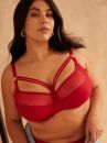 Sculptresse by Panache Dionne Full Cup Bra Fiery Red-thumb Underwired non-padded full cup bra 75-105, DD-K 9695-FID