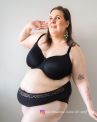 Sculptresse by Panache Elegance UW Moulded Spacer Bra Noir-thumb Underwired, moulded spacer bra 75-100, D-L 10401-NOR