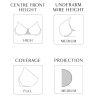 Sculptresse by Panache Amara UW Full Cup Bra - Plum-thumb Underwired non-padded full cup bra with stretch top cup. 75-105, E-O 11265-PLM