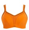 Sculptresse by Panache Sculptresse UW Non-Padded Sports Bra Mango-thumb Underwired, non-padded sports bra with racerback option 75-105, D-K SCU-9441-MAO