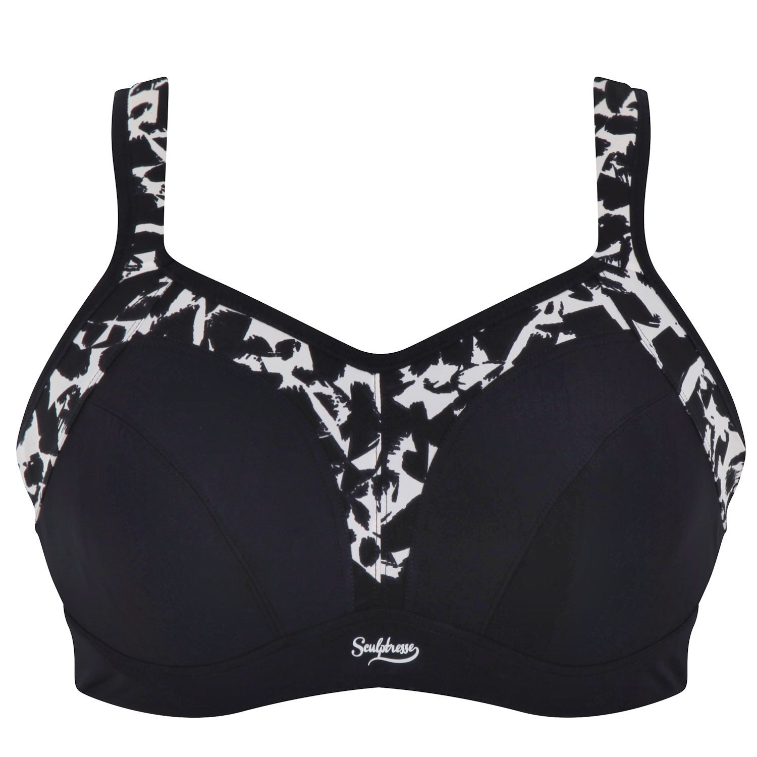 Sculptresse by Panache Sculptresse UW Non-Padded Sports Bra Monochrome