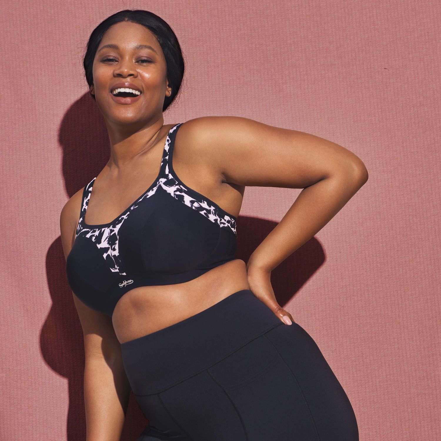 Padded sports store bra