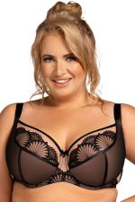 Selena Nouveau Soft UW Bra Black & Beige