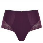 Serene High Waist Brief Aubergine