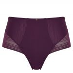 Serene High Waist Brief Aubergine