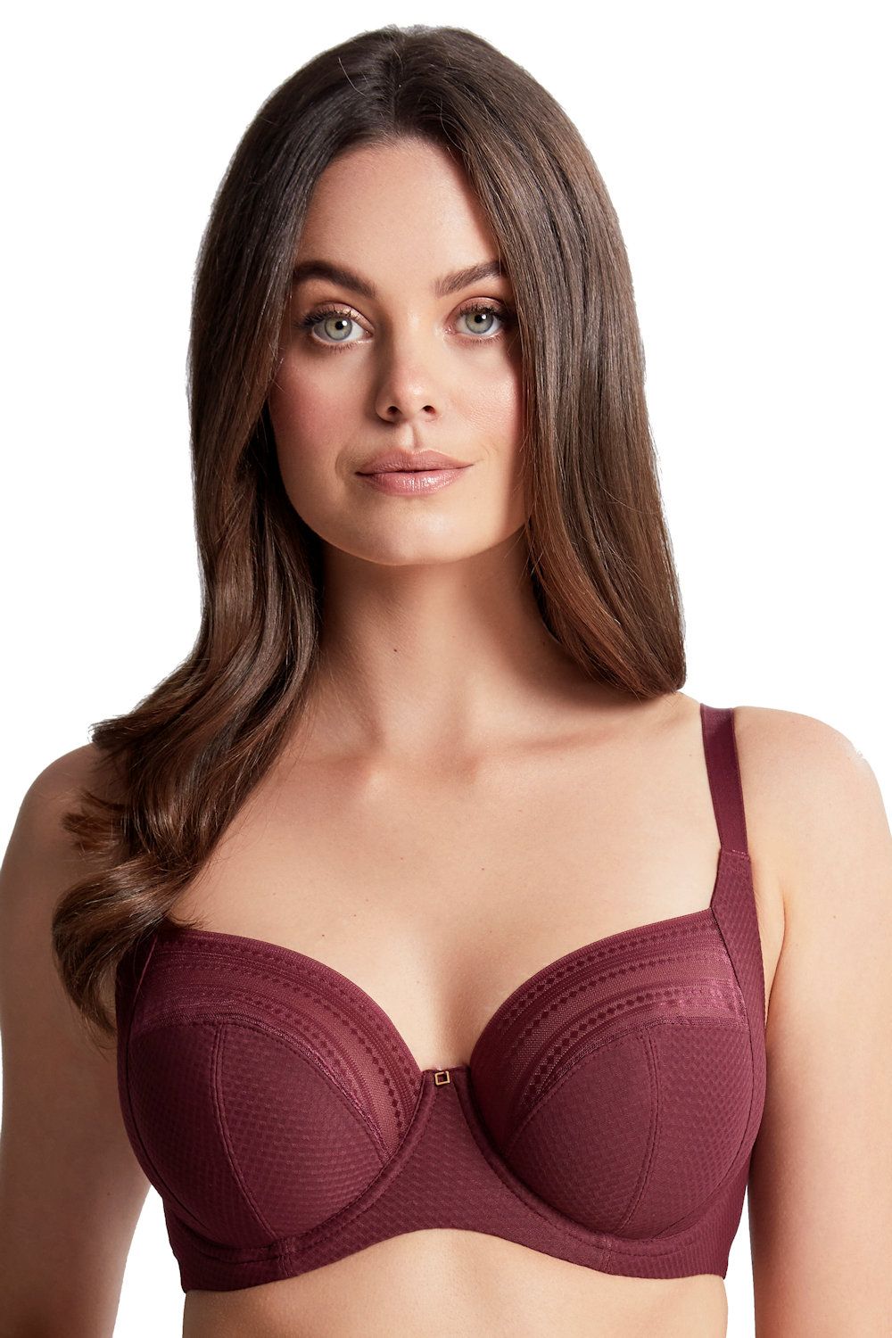 Panache Serene Full Cup Bra Dark Cherry  Lumingerie bras and underwear for  big busts