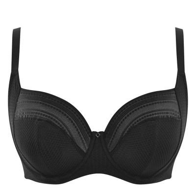 Panache Serene Full Cup Bra Noir Underwired non-padded full cup bra 65-90, D-O 10305-NOR