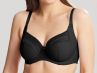Panache Serene Full Cup Bra Noir-thumb Underwired non-padded full cup bra 65-90, D-O 10305-NOR