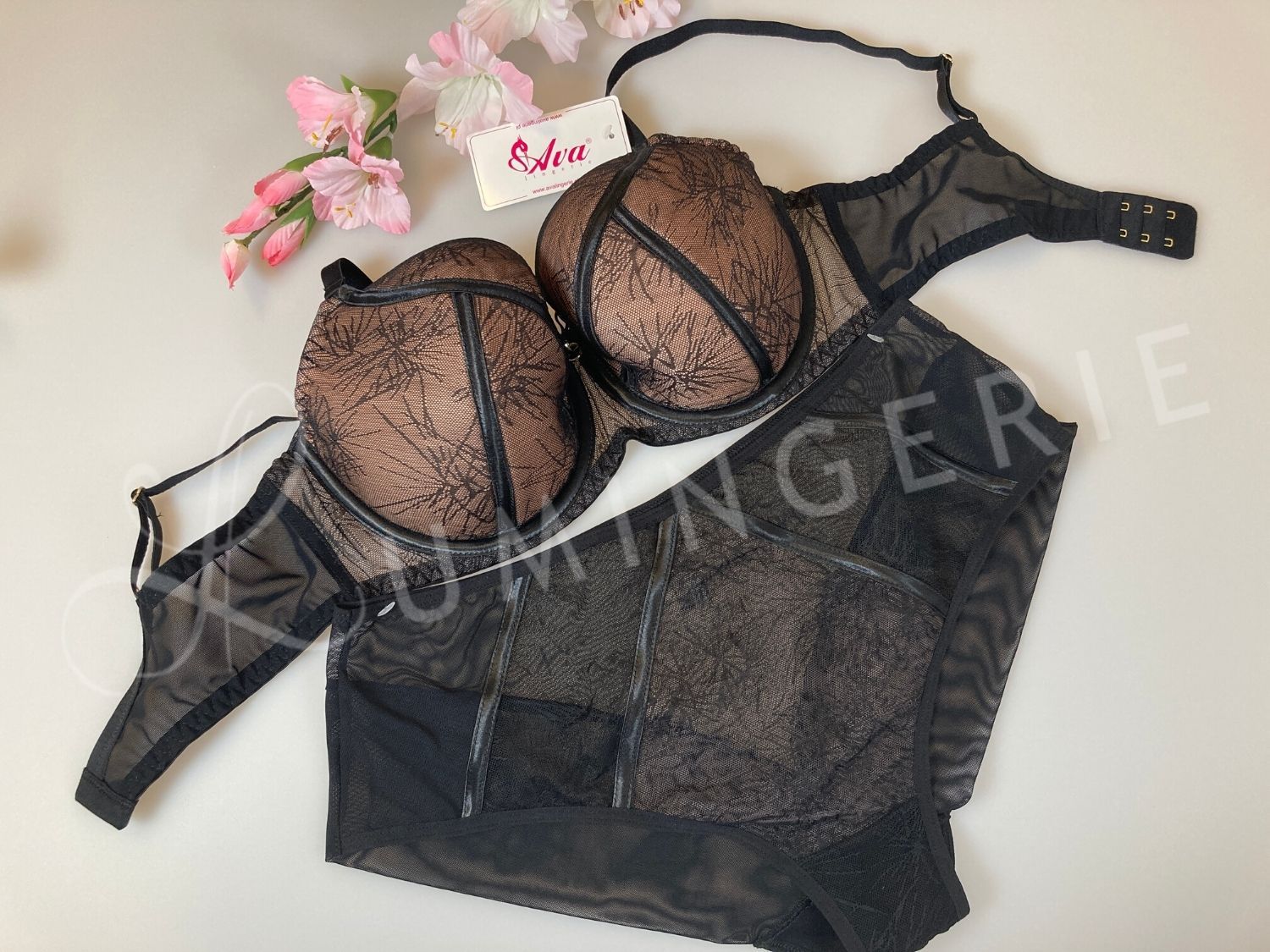 Ava Lingerie Serseia Brief Black  Lumingerie bras and underwear