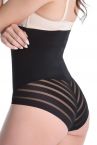 Julimex Shape & Chic Mesh High Waist Panty Black-thumb Ultra high waisted briefs with shaping effect S-2XL Mesh-141-199/CZA