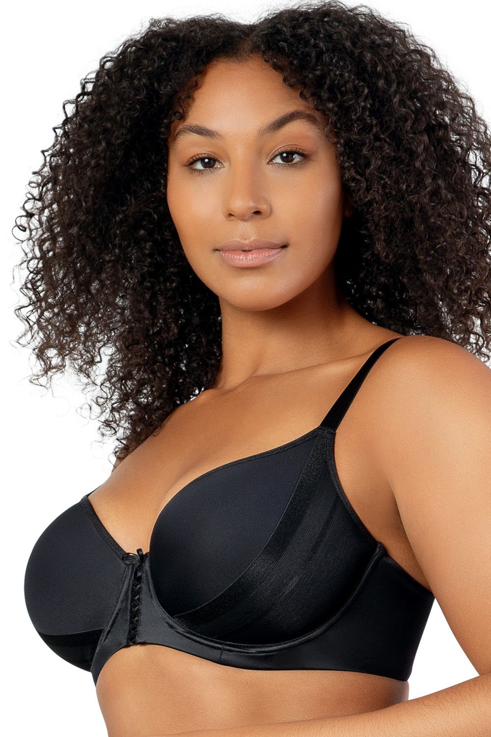 Elomi Smooth Full Brief Black  Lumingerie bras and underwear for big busts