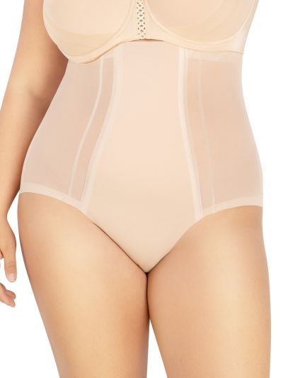 Parfait Lingerie Shea High Waist Slimmer Brief Bare High waist slimmer brief for the Shea range. S-3XL P60631-BAE