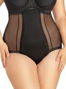 Parfait Lingerie Shea High Waist Slimmer Brief Black-thumb High waist slimmer brief for the Shea range. S-3XL P60631-BLK