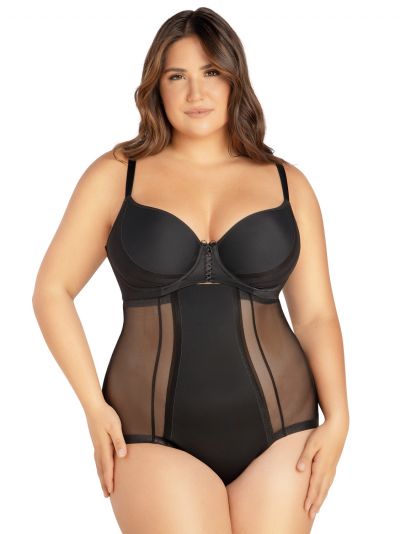 Parfait Lingerie Shea UW Spacer Bra Black Underwired seam-free t-shirt bra. 65-95, D-H P6061-BLK