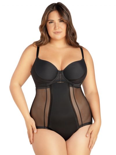 Parfait Lingerie Shea UW Spacer Bra Black Underwired seam-free t-shirt bra. 65-90, D-H P6061-BLK