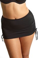 Signature Skirted Bikini Pant - Black