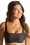 Panache Swimwear Signature UW Square Neck Bikini - Black-thumb Underwired crop top bikini bra with hidden wires and smooth, moulded cups. 65-85, D-K SW1862B-BLK