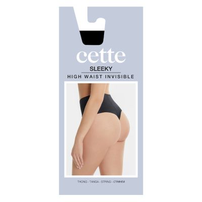 Cette Sleeky Invisible HW Thong - Black  S/36-38 - 4XL/58-60 U510-902/Black