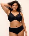 Elomi Smooth UW Non-Padded Moulded Bra - Black-thumb Underwired, non-padded, moulded t-shirt bra. 70-110, E-M EL4301-BLK