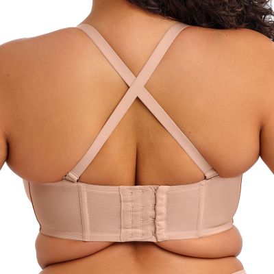 Elomi Smooth UW Strapless Multiway Bra - Sahara Underwired, moulded strapless bra with multiway straps. 70-100, E-M EL4300-SAH