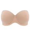 Elomi Smooth UW Strapless Multiway Bra - Sahara-thumb Underwired, moulded strapless bra with multiway straps. 70-100, E-M EL4300-SAH