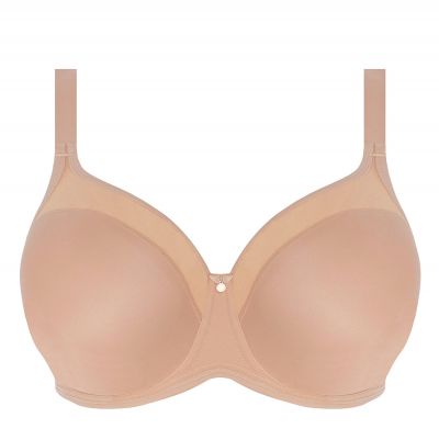 Elomi Smooth UW Non-Padded Moulded Bra Sahara Underwired, non-padded, moulded t-shirt bra. 70-110, E-M EL4301-SAH