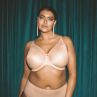 Elomi Smooth UW Non-Padded Moulded Bra Sahara-thumb Underwired, non-padded, moulded t-shirt bra. 70-110, E-M EL4301-SAH