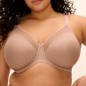 Elomi Smooth UW Non-Padded Moulded Bra - Sahara-thumb Underwired, non-padded, moulded t-shirt bra. 70-110, E-M EL4301-SAH