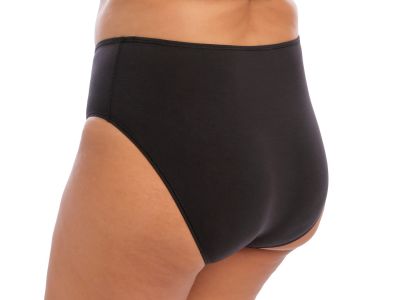 Elomi Smooth Full Brief Black High waist full brief M-4XL EL4565-BLK