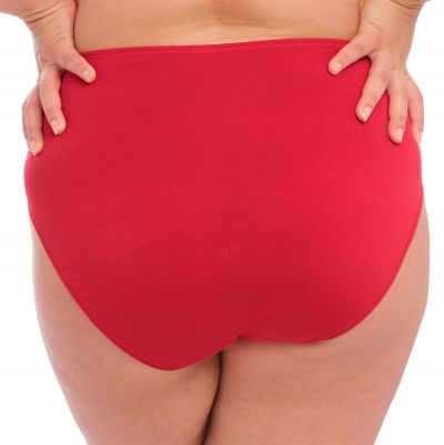 Elomi Smooth Full Brief Haute Red High waist full brief M-4XL EL4565-HAD