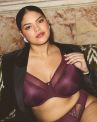 Elomi Smooth UW Non-Padded Moulded Bra - Fig-thumb Underwired, non-padded, moulded t-shirt bra. 70-110, E-M EL4301-FIG