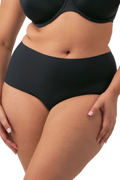 Fantasie Smoothease Curve Stretch Full Brief - Black  2XL-3XL FL2312-BLK