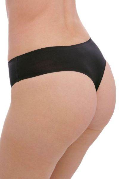 Fantasie Smoothease Stretch Thong - Black  XS-XL FL2327-BLK