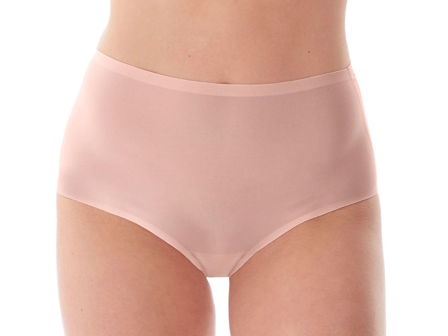 Underwear for Her, Panties, Wysokie figi Elomi NAMRAH EL301353PAU High  Leg Brief Pale Blush Pale Blush