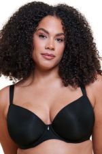 Smoothie UW Moulded Spacer T-shirt Bra - Black