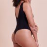 Curvy Kate Smoothie NW Stretch Body - Black-thumb Non-wired, dual sized body with thong back. 65-90 E/F - O/P CK111704-BLK